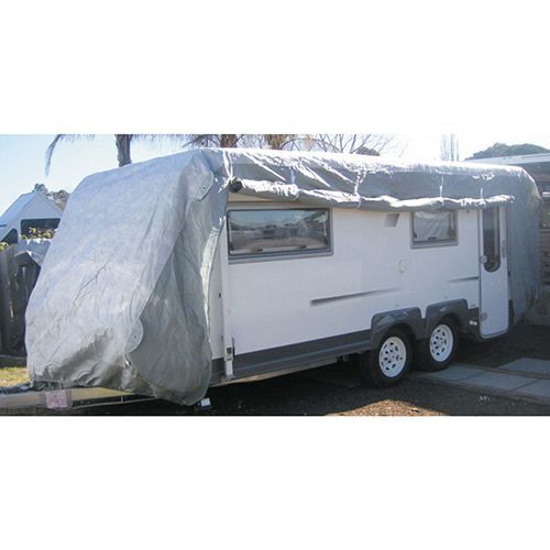 Caravan Cover - Extra Small Fits Overall Length 4.2 To 4.8Mtrs/14-16Ft (4.8 X 2.6 X 2.3Mtrs)