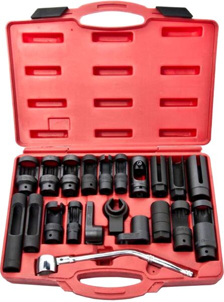 Socket Set - 21Pc 1/2 Dr Oxygen Sensor With 22Mm Flexi Handle Wrench