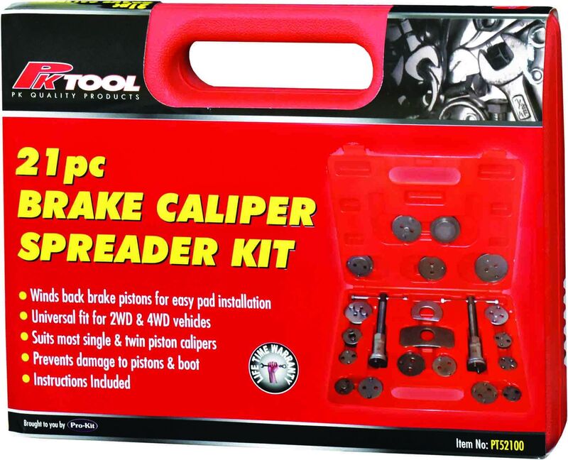 Caliper Spreader Kit - 22Pc Universal