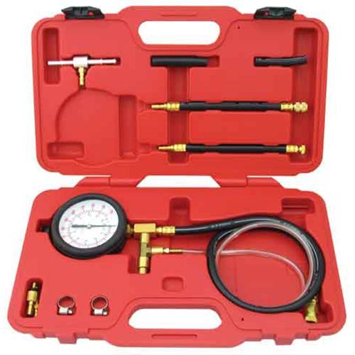 Efi Fuel Pressure Tester Kit - 10Pc Schrader Efi Systems