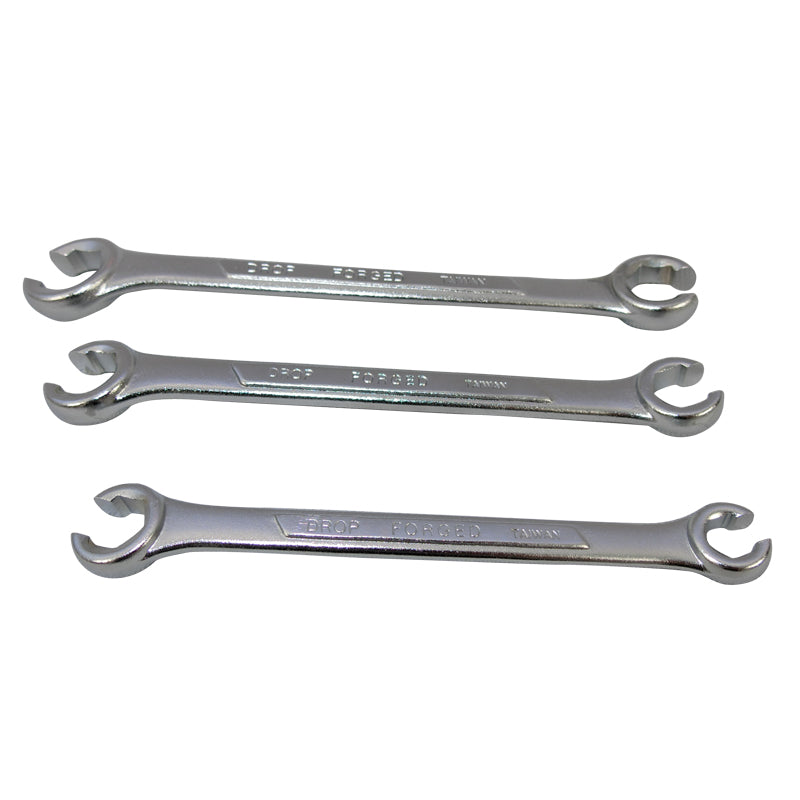 RyTool - 3 Piece Metric Flare Nut Spanner Set RT7302