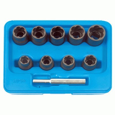 RyTool - 9 Piece Twist Socket Set