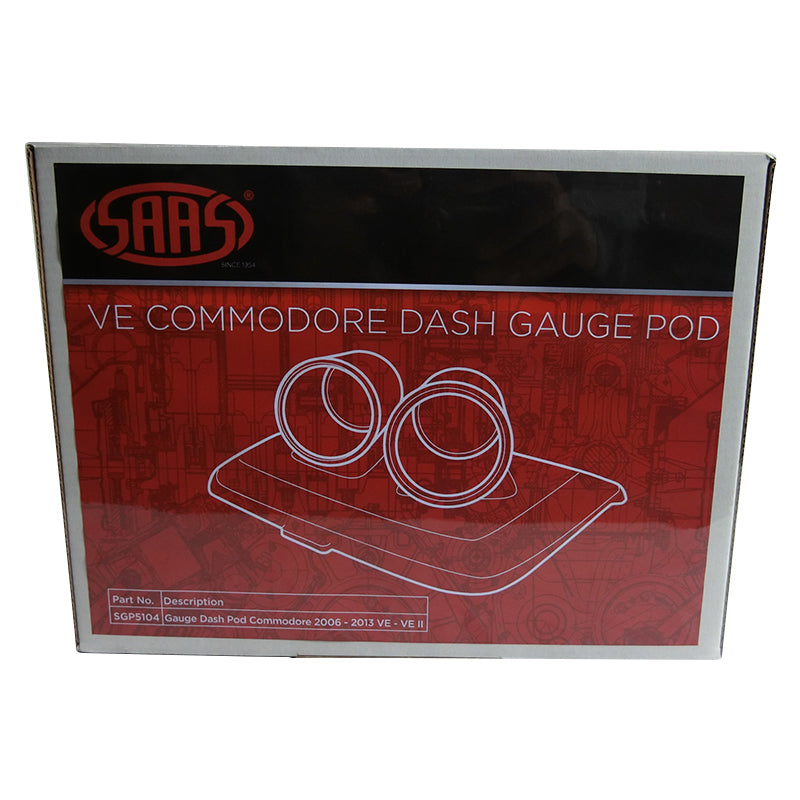 Gauge Dash Pod Suits Holden Commodore VE/VE2 2006-2013