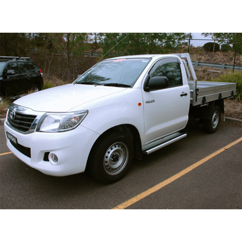 Side Steps suits Toyota Hilux Single Cab 8 Gen 10/2015-On Stepboards