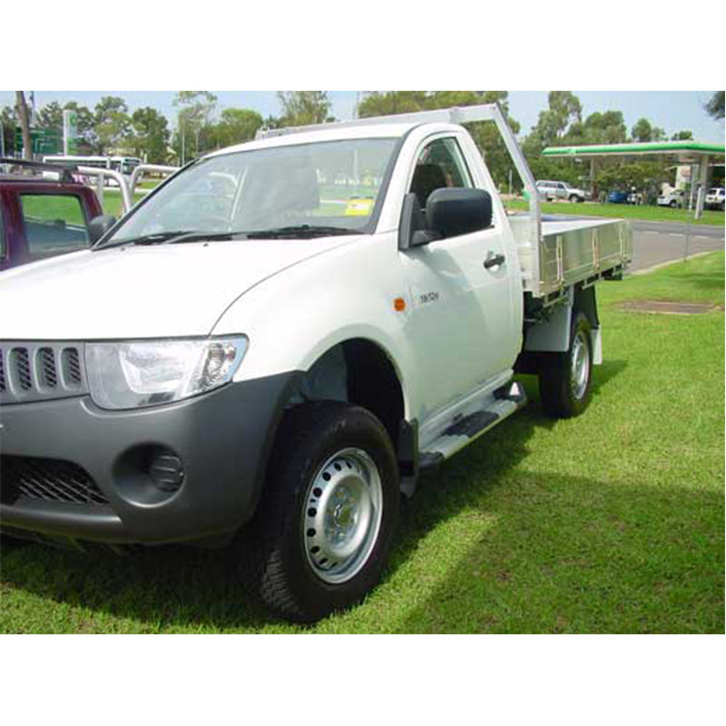 Side Steps Suits Mitsubishi Triton MQ/MR Single Cab 1/2015-11/2023 Integra Steps 30M66T