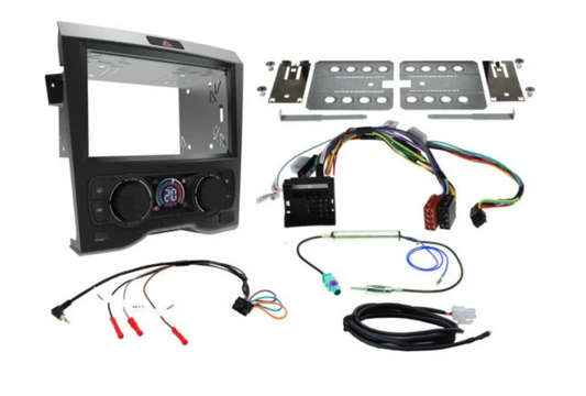 Facia Installation Kit Suits Holden Commodore VE Series 1 Single Zone Climate Control FP9355BK Black