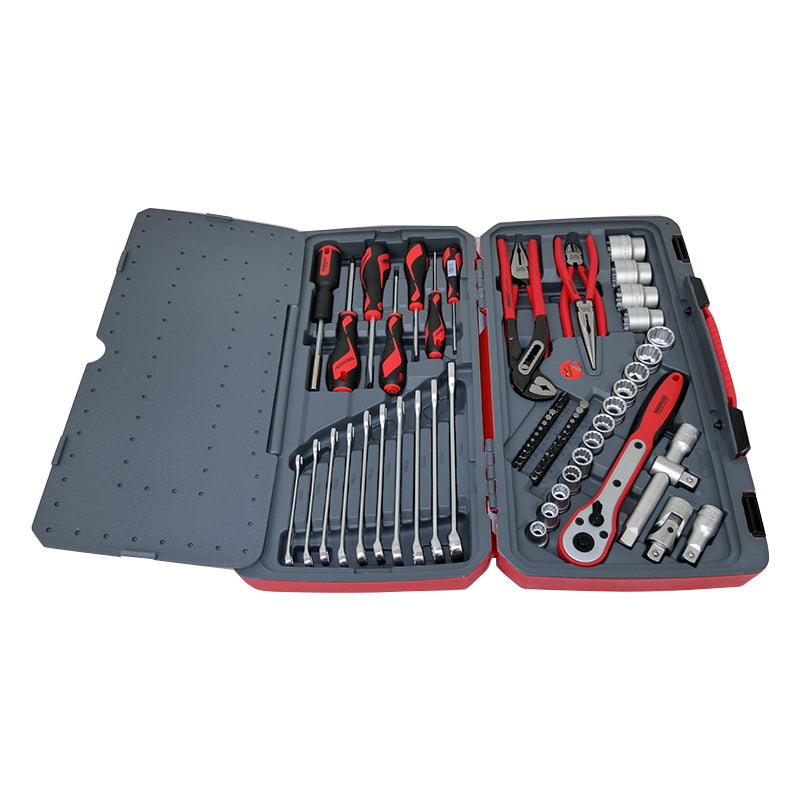 Teng Tools 68 Piece 1/2 inch Drive Socket Set T1268