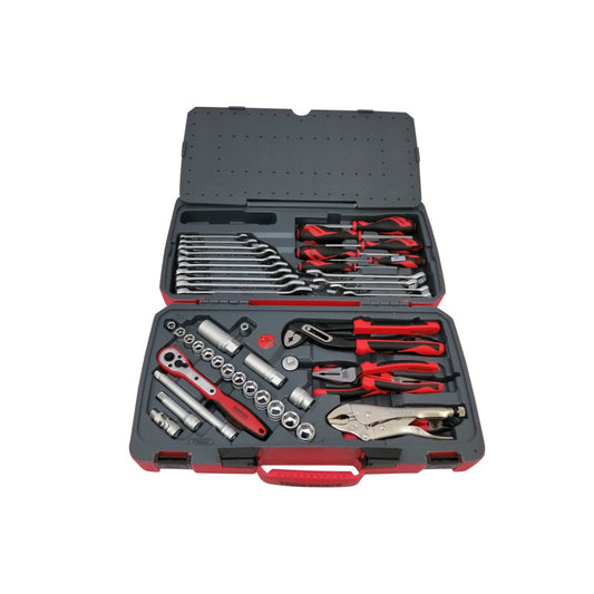 Teng Tools - 48 Piece 3/8 inch Drive Tool Set Kit Socket Spanner Screw Driver T3848