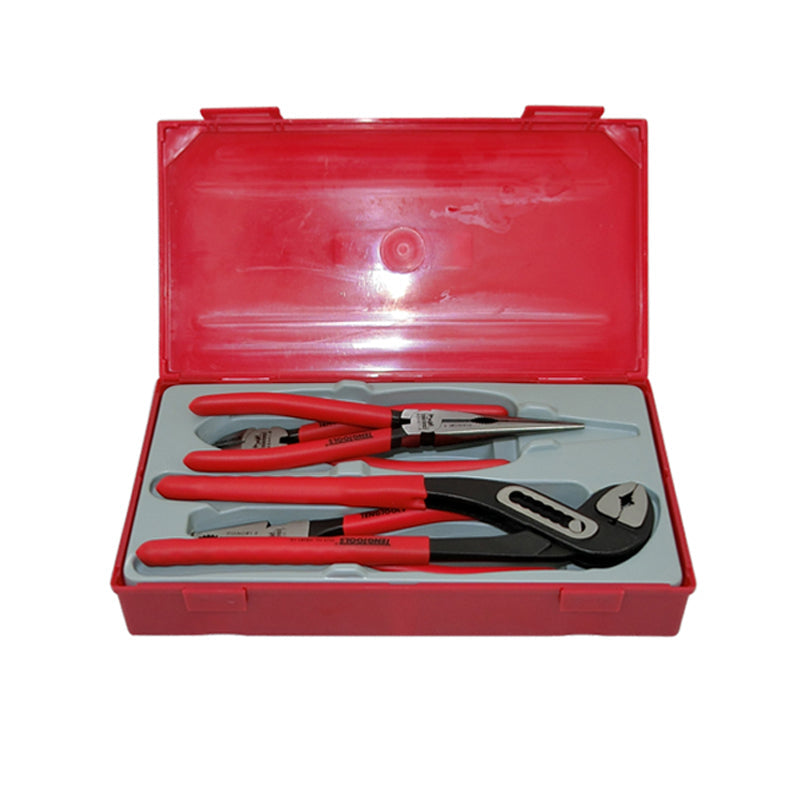 Teng Tools 4 Piece Mega Bite Pliers Set Vinyl Grips TT440-T