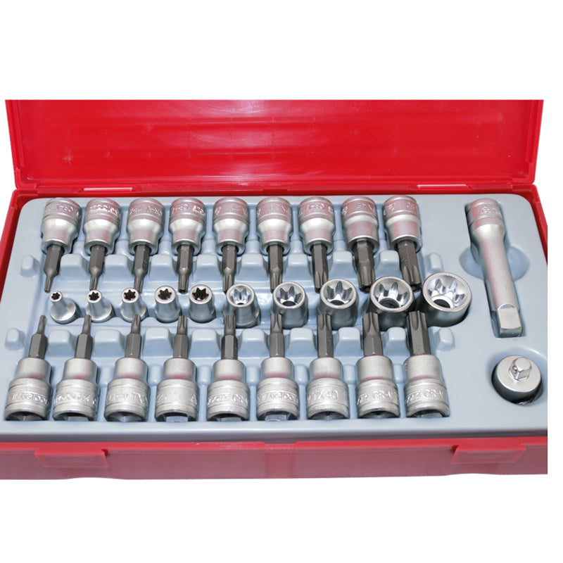 Teng Tools 30 Piece 1/4 and 3/8 inch Drive TX TPX TX-E Set TTTX30