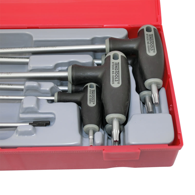 Teng Tools 7 Piece Torx T Handle Drivers TX TPX TTTX7