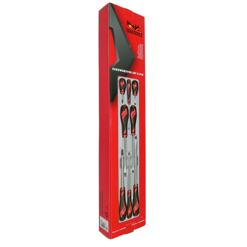 Teng Tools - 8 Piece Screwdriver Set TTX918N