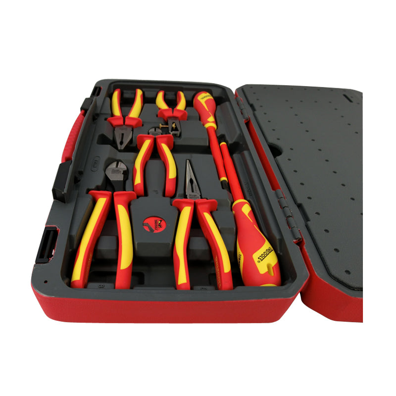 Teng Tools 18 Piece Insulated 1000 Volt Tool Kit Set Screwdriver Plier TV18N Electrician