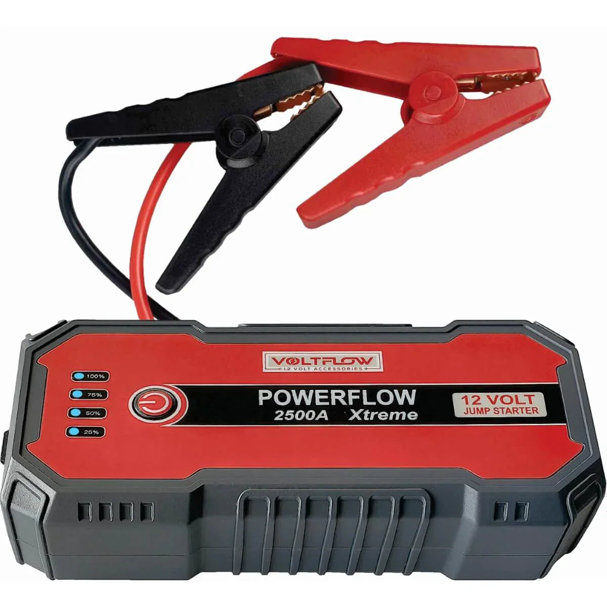 VoltFlow PowerFlow Xtreme Booster 12Volt 2500A Jump Start Battery Power Bank VFJS2500