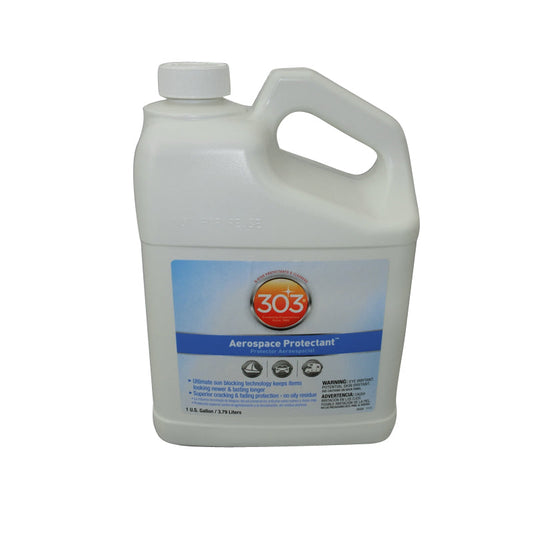 303 Aerospace Protectant Refill SPF40 3.79 Litres 1 Gallon Leather Fibreglass Plastics Rubber W30320