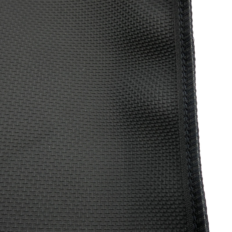 Wet Seat Black Neoprene Seat Covers suits Toyota Landcruiser 79 Series Dual Cab 10/1999-On Black Stitching