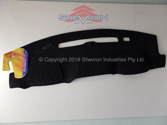 Shevron Dashmat Suits Chevrolet Silverado LTZ 2500HD 12/2018-2/2023 Black DM1569-09