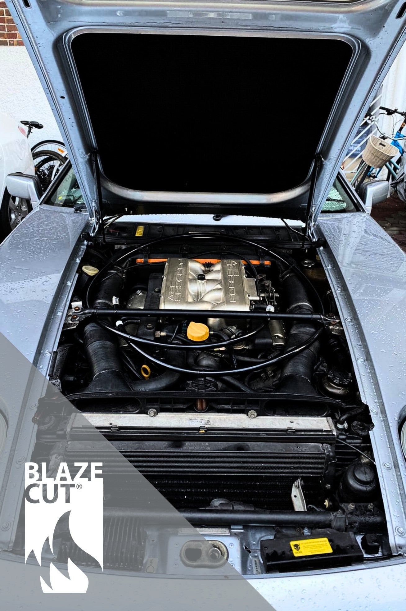 Blazecut Black T Series Automatic Fire Suppression System For Cars, Caravans, Boats, Switchboards T300E-BLK  3 Metre