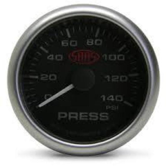 Saas 52mm 2 Inch Car Oil Pressure Gauge Black Face Multi Colour SG-OP52B