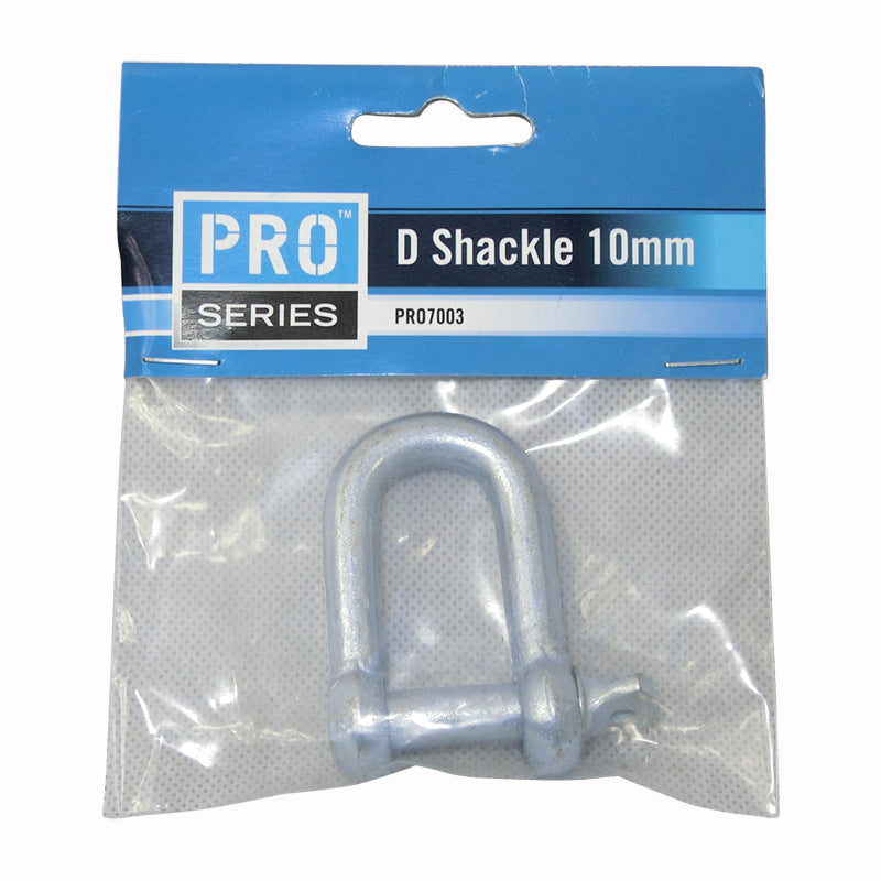 Pro Series D Shackle Galvinised Steel