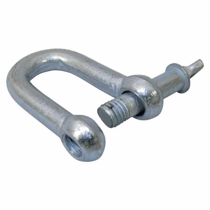 Pro Series D Shackle Galvinised Steel